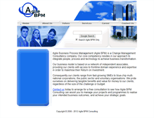 Tablet Screenshot of agilebpm.com